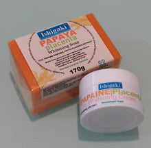 Load image into Gallery viewer, Ishigaki Papaine/Placenta Soap and Cream Set
